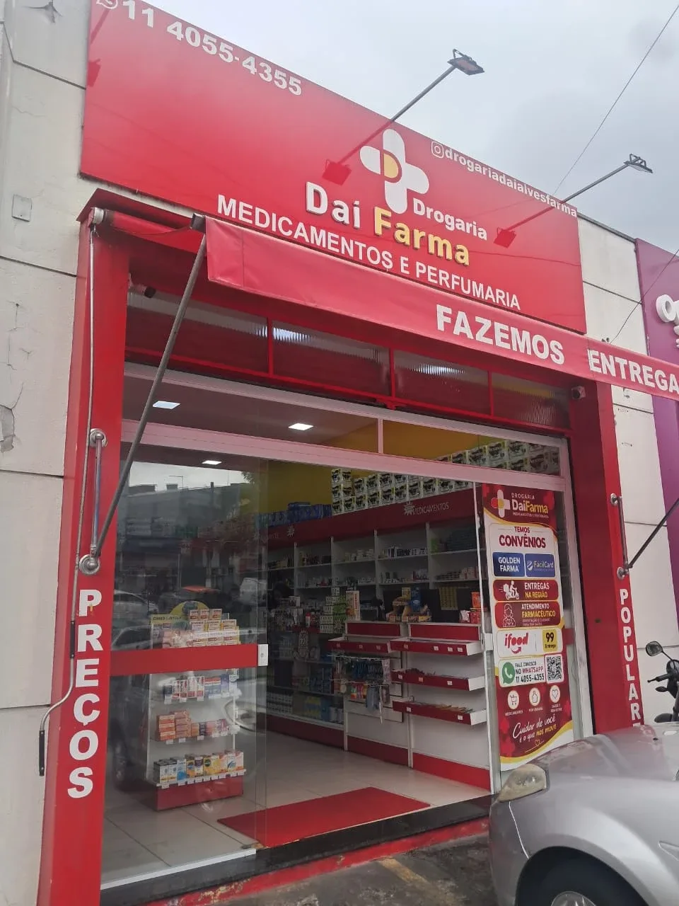 Fachada da Drogaria DaiFarma Diadema